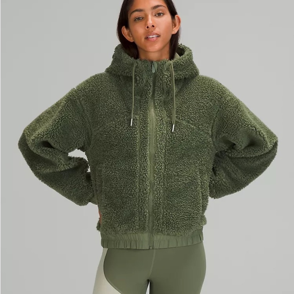 Lululemon Reversible Hooded Fleece Jacket